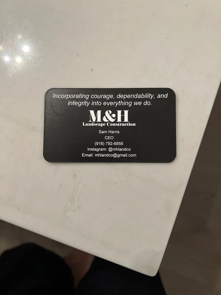 Professional outdoor landscaping in Roseville, CA - M&H Landscape Construction