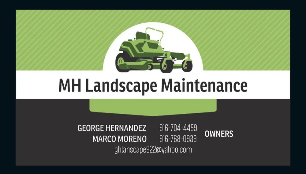 Professional garden landscaping for residential properties in North Highlands, CA by MH landscape Maintenance