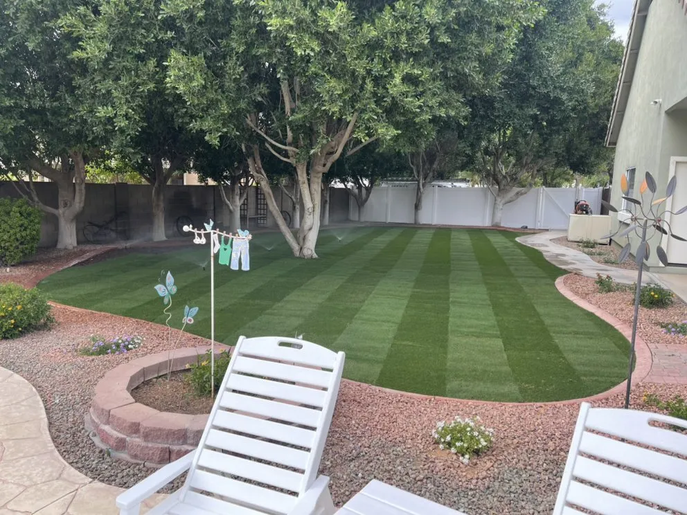 Custom outdoor landscaping in Mesa, AZ - MH Landscaping & Hardscaping