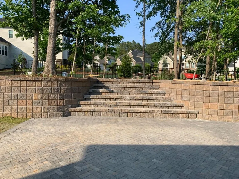 Professional yard cleanup service for homes in Raleigh, NC by M&H Landscaping & Tree Services