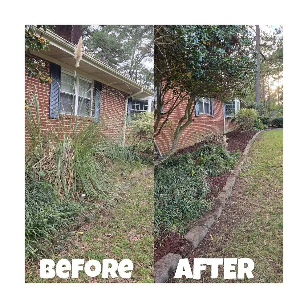 Affordable landscape design in Raleigh, NC by M&H Landscaping & Tree Services