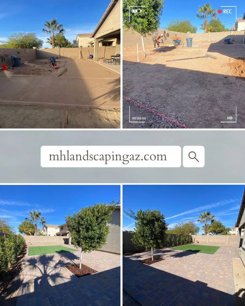 Expert landscaping services in Phoenix, AZ by MH Landscaping Services