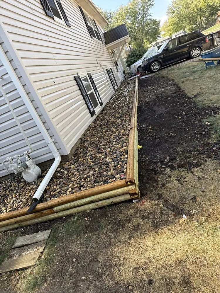 Affordable landscape installation for beautiful yards in Sioux Falls, SD by Mh Landscaping