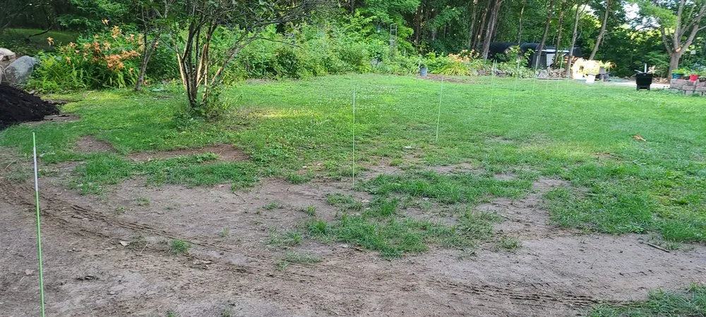 Custom landscape installation in Limerick, ME - MH TractorWorx