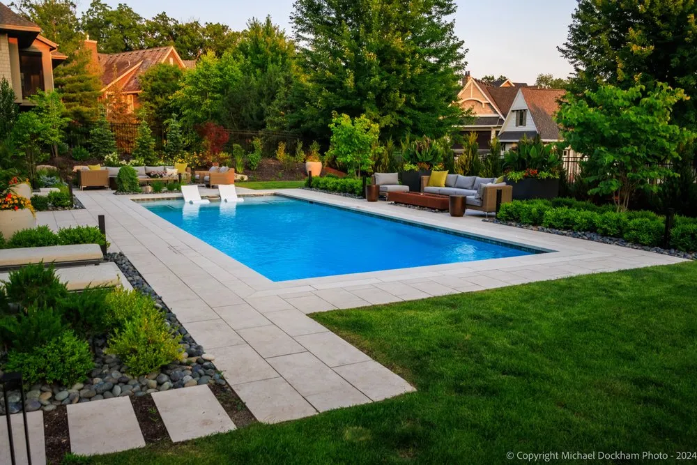 Custom landscape installation in Plymouth, MN by MH3 Design Group