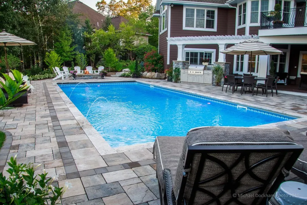 Top-rated landscape installation with custom design in Plymouth, MN by MH3 Design Group