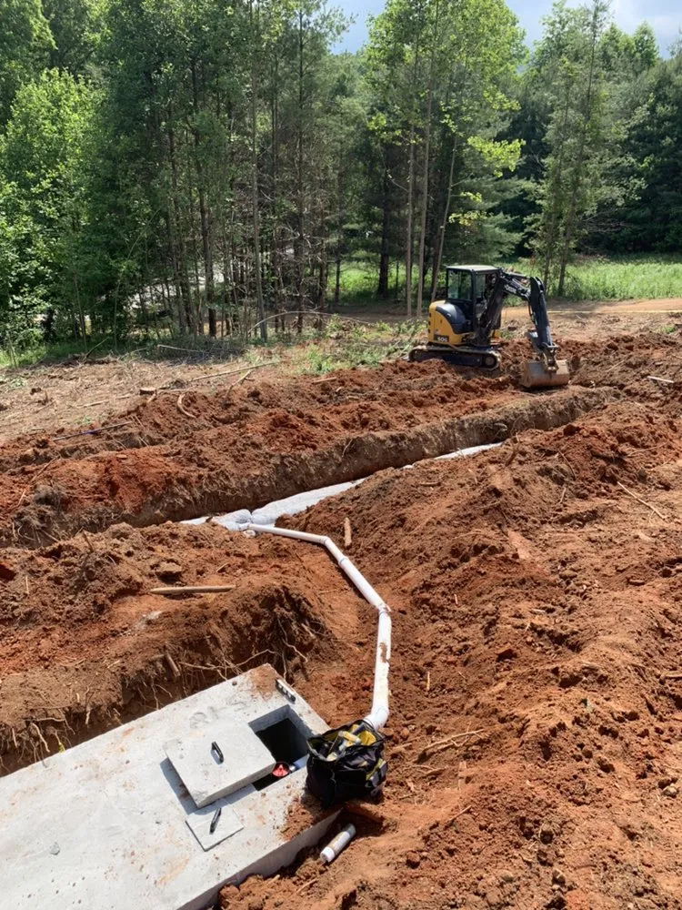 Expert residential landscaping in Mills River, NC by MHI - Landscaping & Septic Services