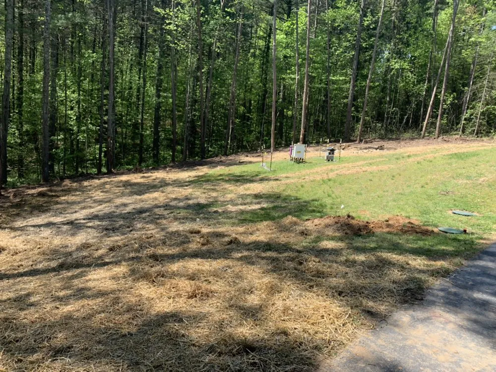 Affordable landscape installation for homes in Mills River, NC by MHI - Landscaping & Septic Services