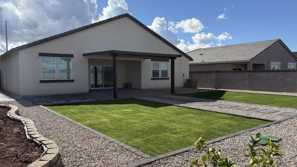 Professional lawn care service for residential properties across Casa Grande, AZ - MHM Landscaping