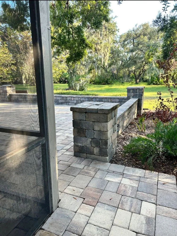 Professional landscaping services with custom design in Sarasota, FL by MHSA Pressure Washing
