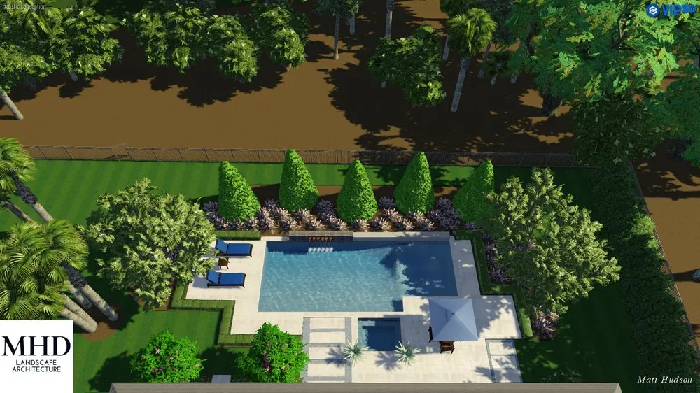 Local landscaping services for beautiful yards across Jupiter, FL - M.Hudson Design