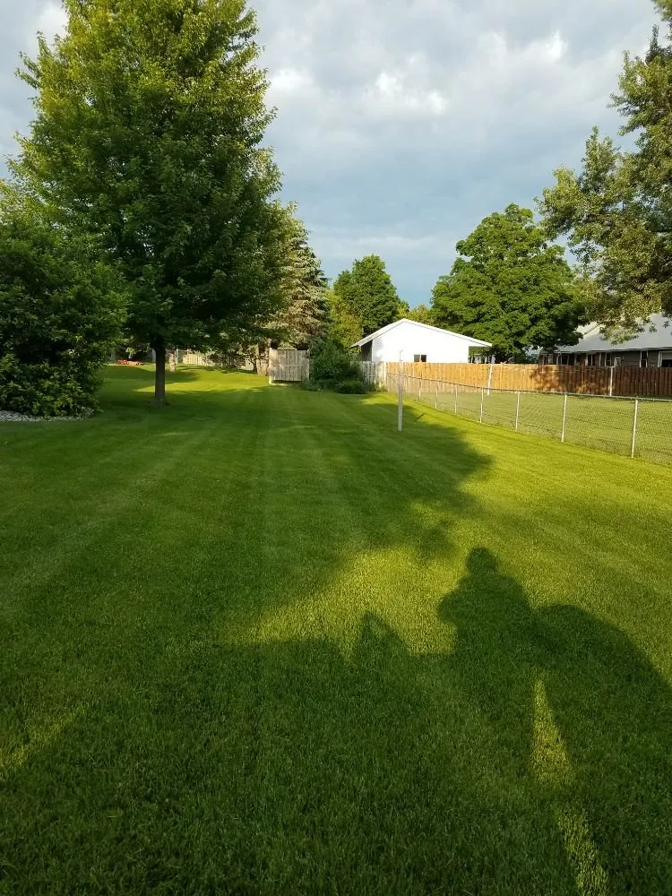 Custom yard cleanup service in Gaylord, MI by MI Landscape 45