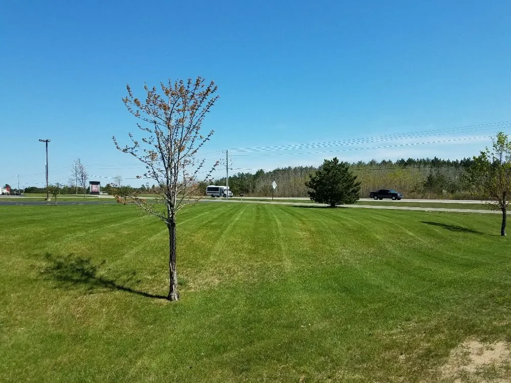 Custom outdoor landscaping in Gaylord, MI by MI Landscape 45