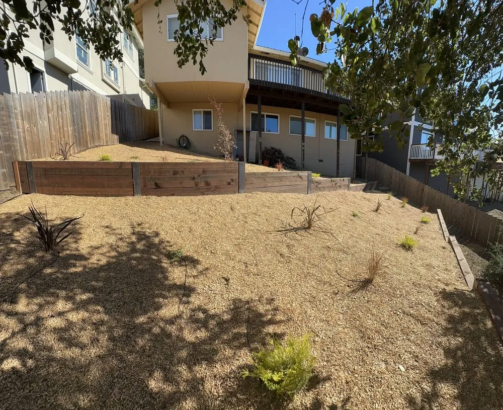 Local landscape installation in Emerald Hills, CA - Mi Monarca Landscaping