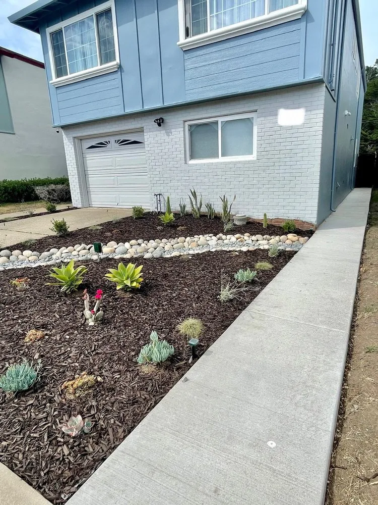 Top-rated lawn care service with custom design in Emerald Hills, CA by Mi Monarca Landscaping