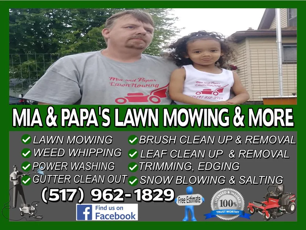 Trusted landscaping services with custom design in Jackson, MI by Mia & Papa's Lawn Mowing and More