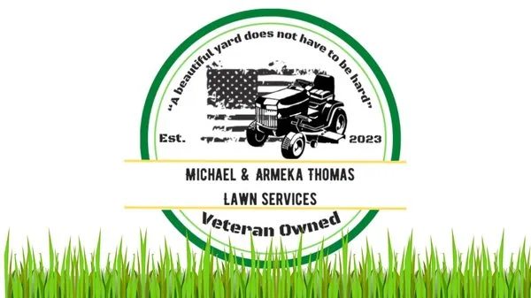 Michael & Armeka Thomas Lawn Services Logo