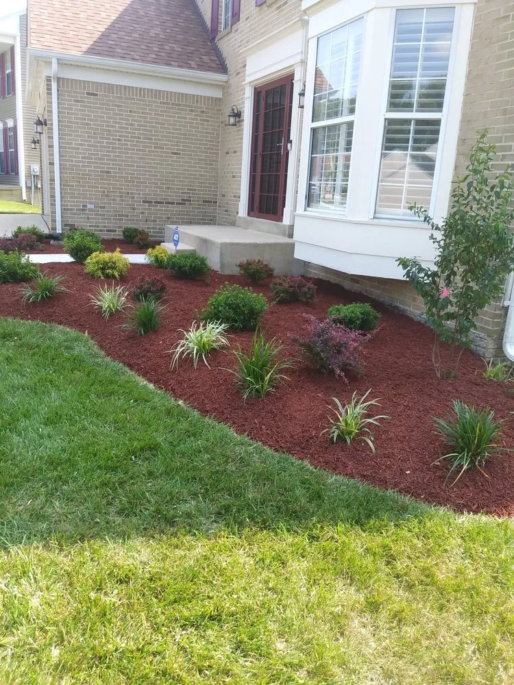 Custom landscape design for year-round maintenance in White Plains, MD by Michael & Dads Landscaping