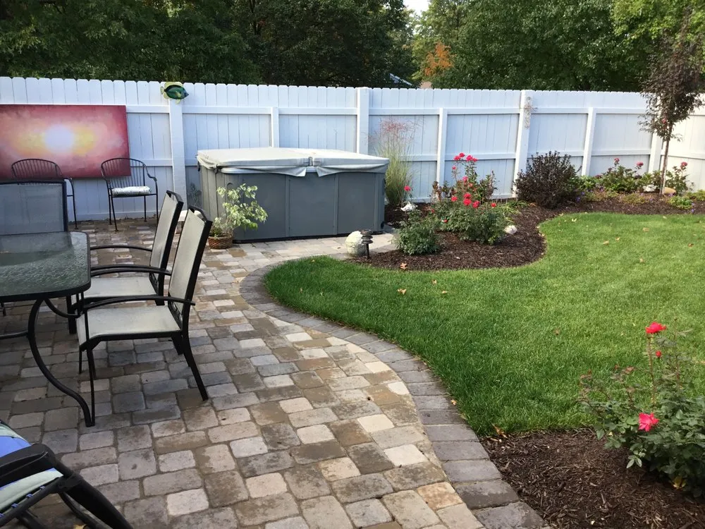 Expert garden landscaping with custom design across Avon Lake, OH - Michael & Sons