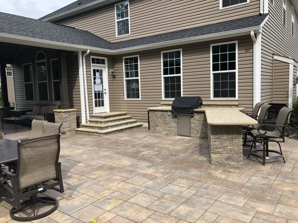 Local residential landscaping in Avon Lake, OH by Michael & Sons