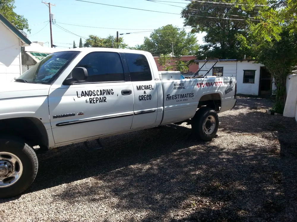 Custom residential landscaping in Deming, NM by Michael A. Greco Landscaping & Repair