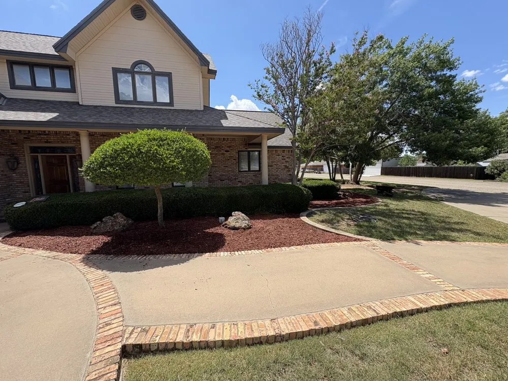 Expert lawn mowing service for outdoor upgrades in Snyder, TX by Michael and Miranda’s Lawn Care