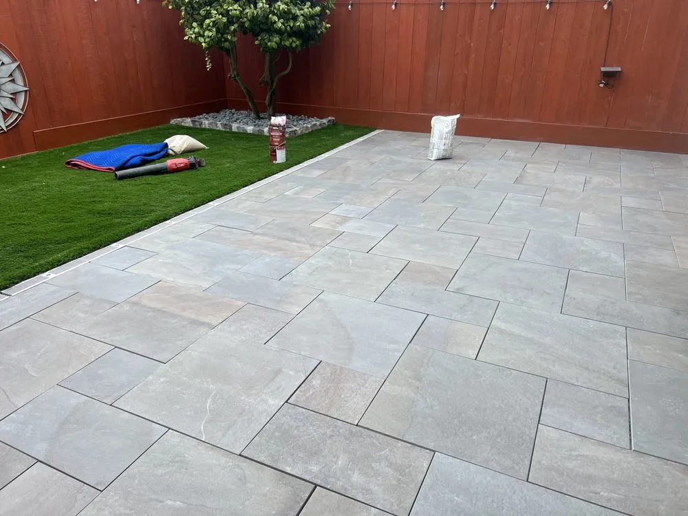 Expert lawn mowing service for outdoor upgrades in San Francisco, CA by Michael Heavey Construction