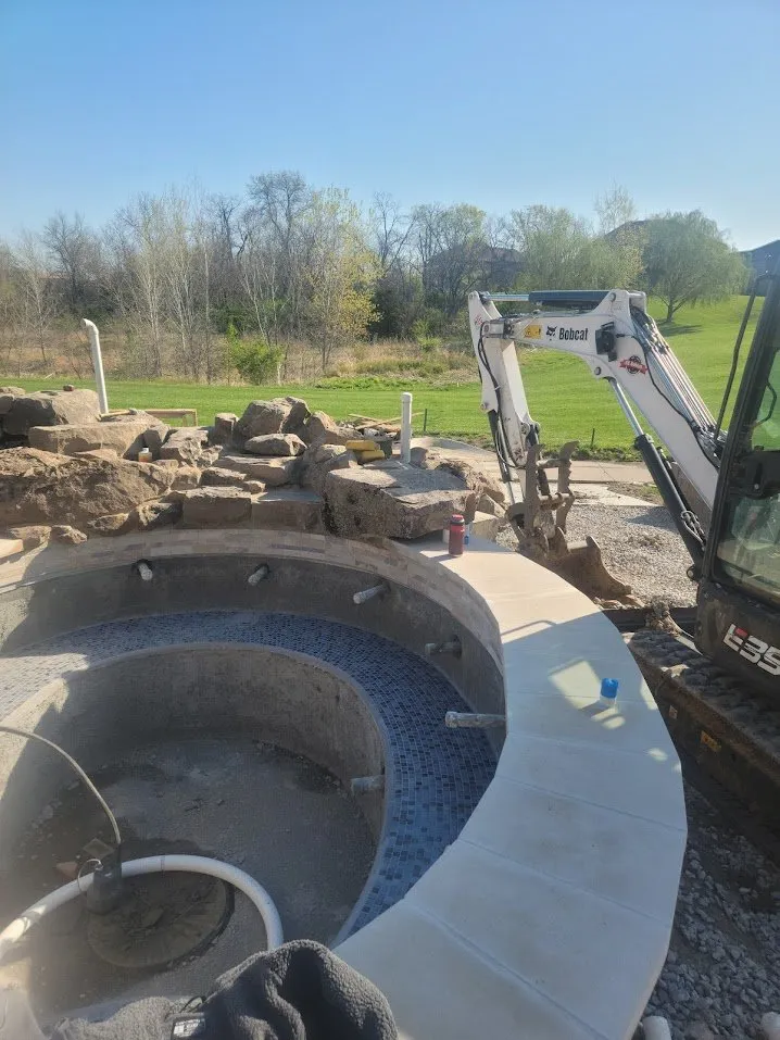 Custom landscape installation for residential properties across Lee's Summit, MO - Michael Jackson Hardscaping