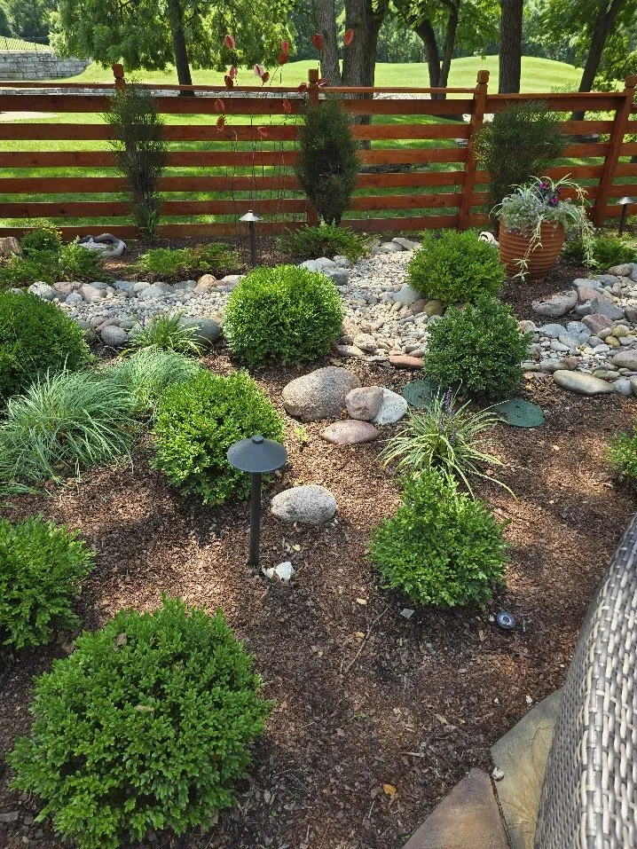 Custom yard cleanup service for residential properties in Lee's Summit, MO by Michael Jackson Hardscaping