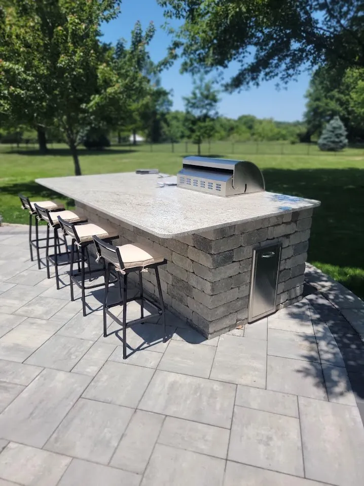 Affordable lawn mowing service for residential properties in Lee's Summit, MO by Michael Jackson Hardscaping