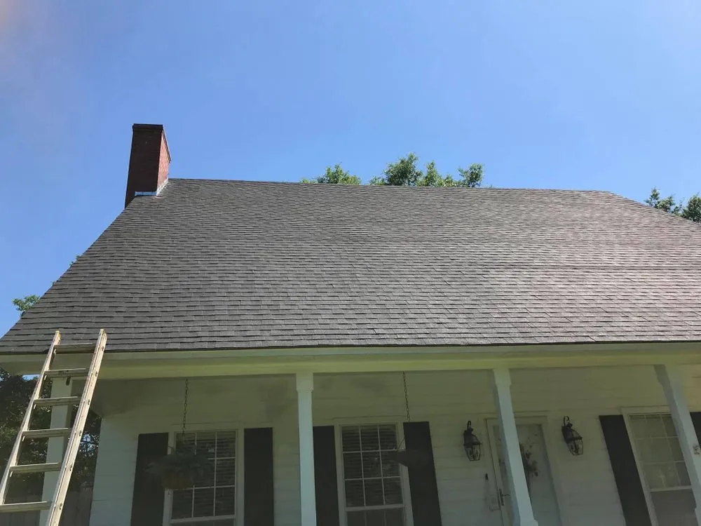 Local residential landscaping in Carthage, MS by Michael Roebuck Garage Door & Roofing Repair