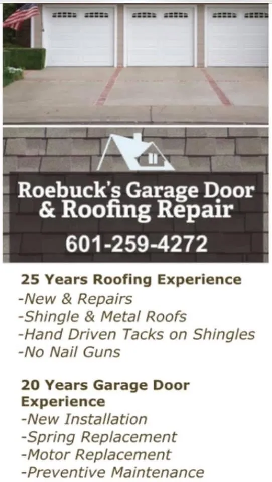 Professional outdoor landscaping for residential properties across Carthage, MS - Michael Roebuck Garage Door & Roofing Repair