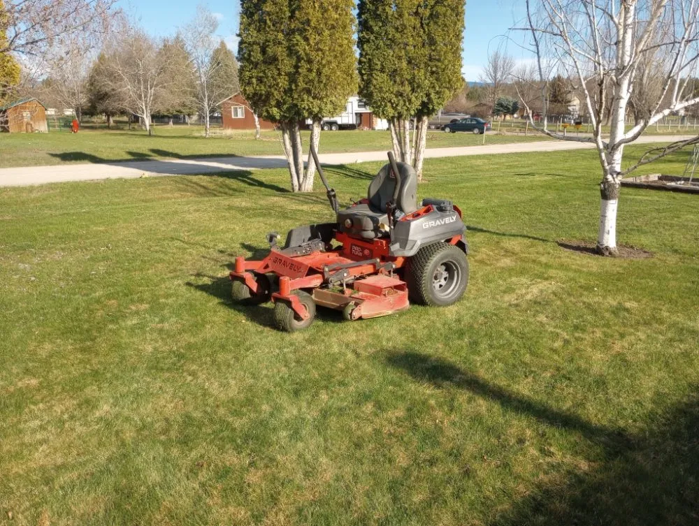 Custom yard cleanup service with custom design across Florence, MT - Michael Waller Lawn Service