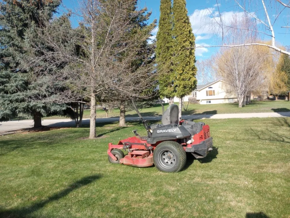 Trusted lawn mowing service with custom design across Florence, MT - Michael Waller Lawn Service