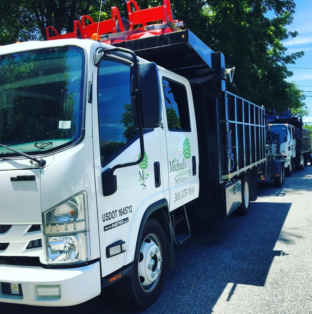 Custom landscape installation in Accokeek, MD by Michael's Landscaping Services