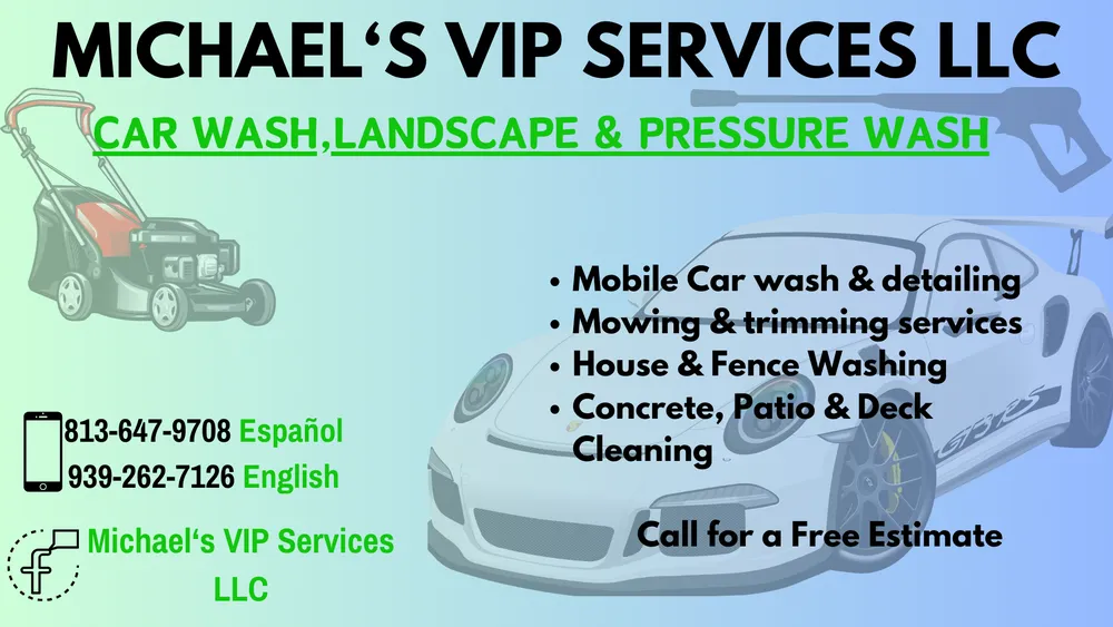 Reliable landscaping services in Tampa Bay, FL by Michael's VIP Services