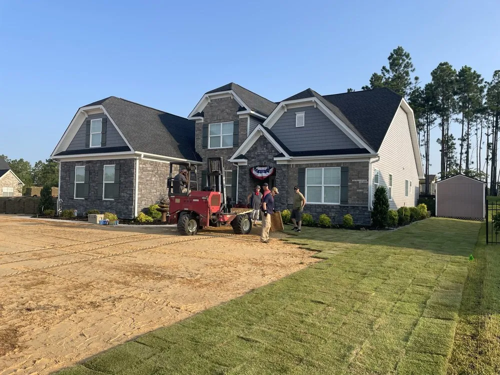 Trusted landscaping services for residential properties in Lugoff, SC by Michalski Landscape