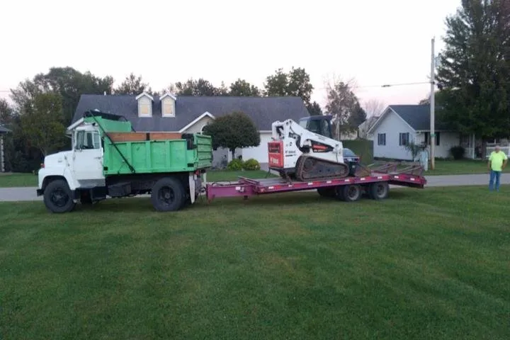 Trusted yard cleanup service for residential properties in Bellevue, IA by Michel Septic Service & Construction