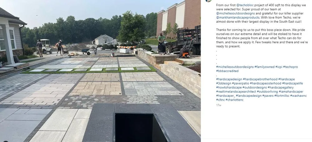 Top-rated landscape design in Waxhaw, NC by Michelle's Landscaping