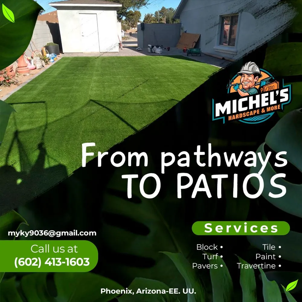 Local residential landscaping in Mesa, AZ by Michel's Hardscape & More