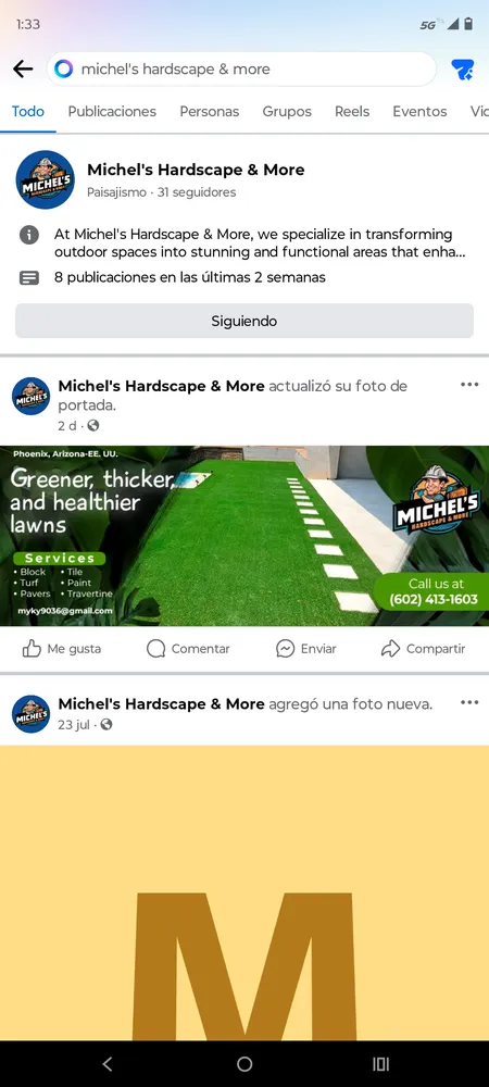 Professional residential landscaping experts serving Mesa, AZ - Michel's Hardscape & More