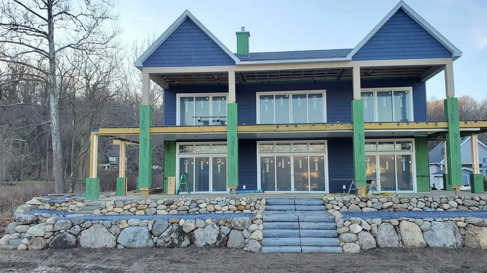 Professional lawn care service in Union, MI - Michiana Boulders lawn care & Landscaping