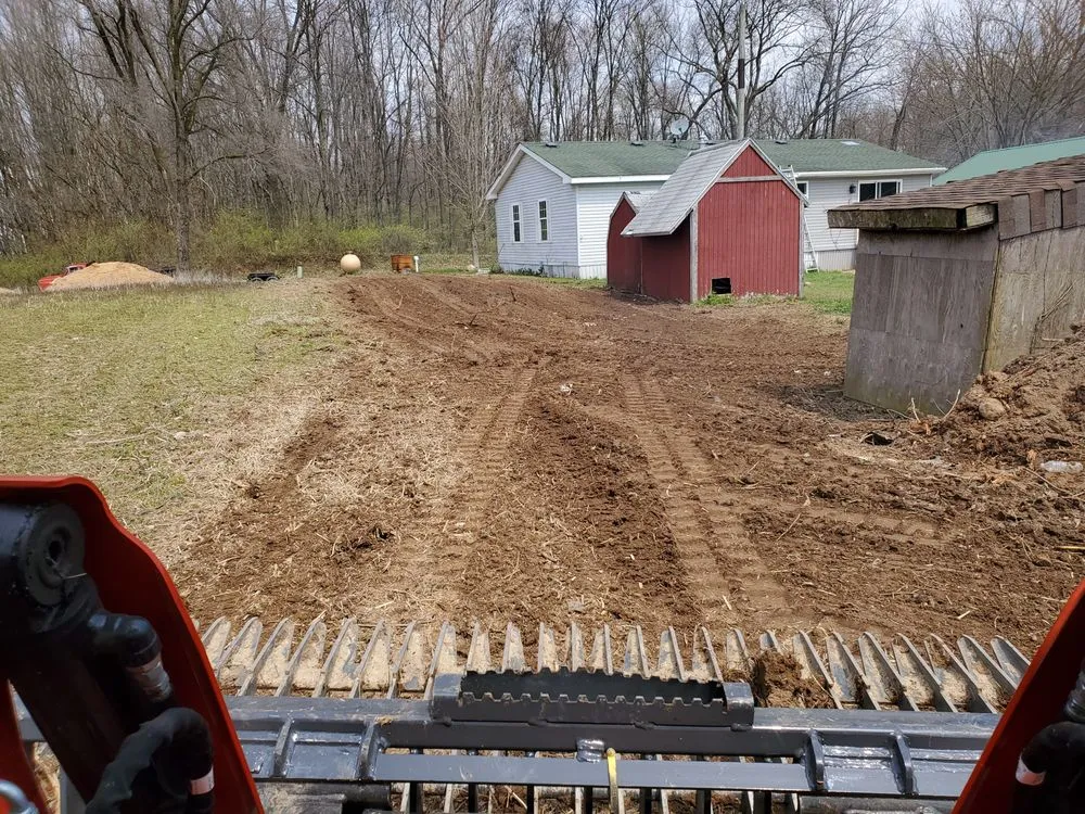 Professional garden landscaping in Union, MI - Michiana Boulders lawn care & Landscaping