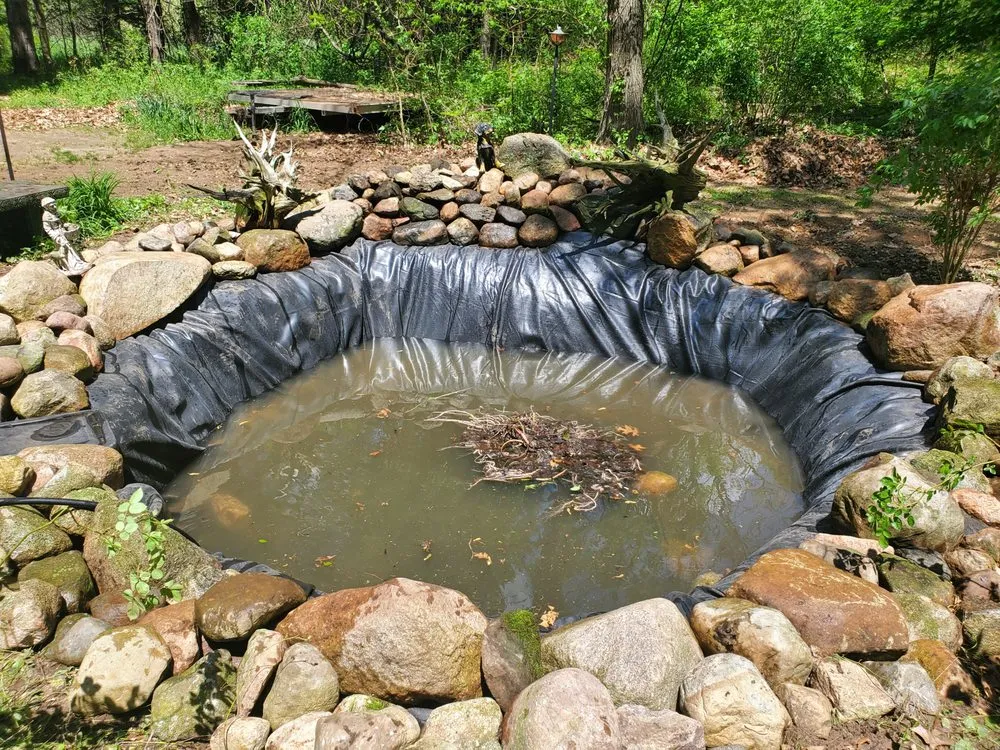 Local outdoor landscaping with custom design across Union, MI - Michiana Boulders lawn care & Landscaping