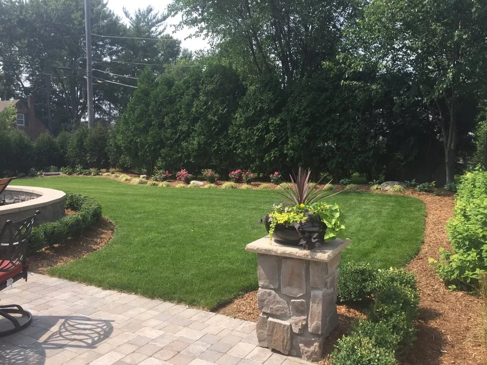 Custom residential landscaping in Plymouth, MI - Michigan Landscape Design Services