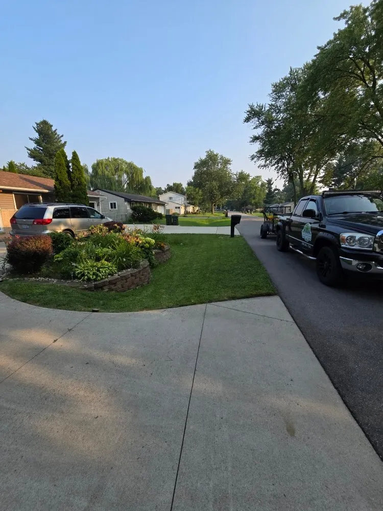 Local outdoor landscaping for residential properties in Shelby Charter Township, MI by Michigan Mow Masters