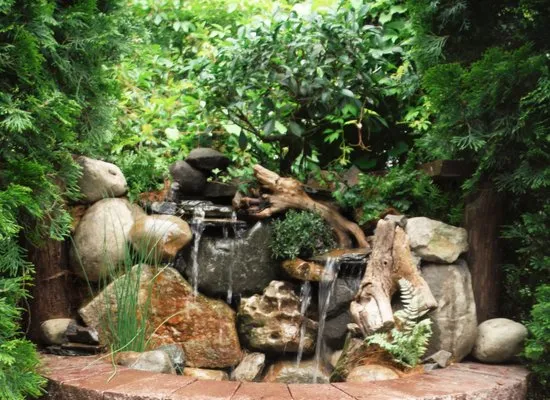 Michigan Pond and Plant Logo