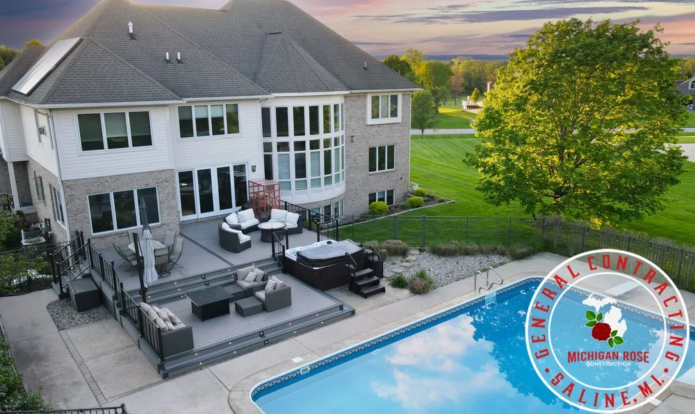 Expert garden landscaping for year-round maintenance in ann arbor, MI by Michigan Rose Construction