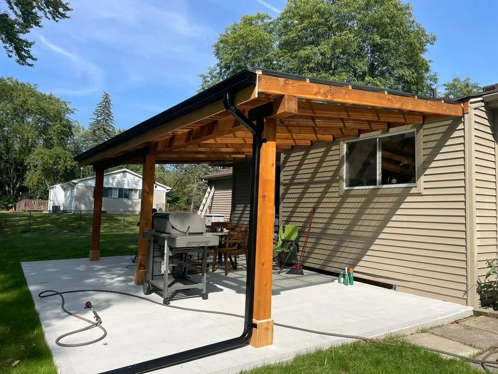 Trusted landscape design in ann arbor, MI by Michigan Rose Construction