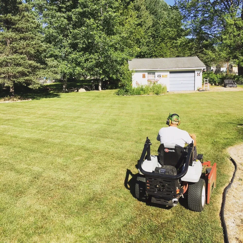Custom garden landscaping in Casco, MI - MichiGreen Landscape